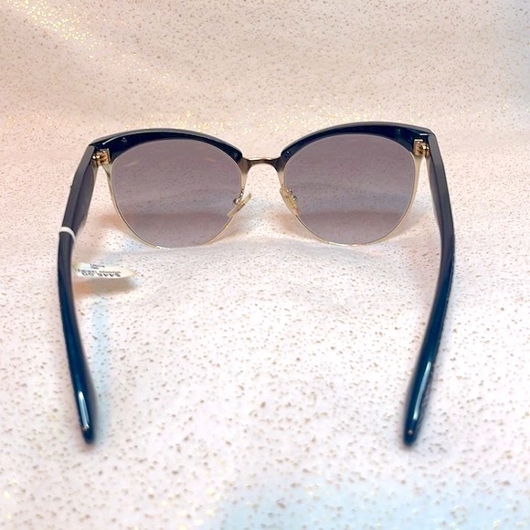 Miu Miu Black Gradient Stardust SMU 54Q Crystal Embellished Cat Eye Sunglasses - Picture 14 of 17